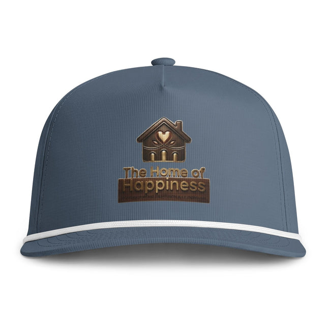 Home of Happiness House Logo Cap | Rope-Trim Trucker Hat