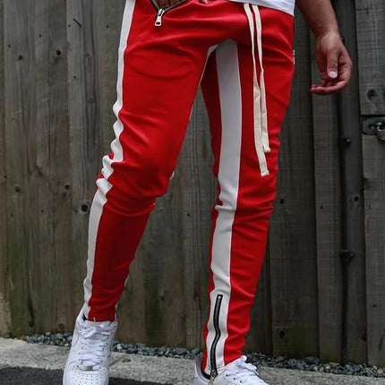 2024 New Male Trousers Mens Joggers Solid Multi-pocket Pants Sweatpants Men Pants Hip Hop Harem Joggers Pants Running men's gym