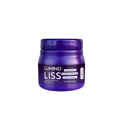 Protein Hair Correcting Cream Long Lasting Smoothing Straightening Treatment Reduces Frizz Heat Protection Easy Application Strengthens Hair Cream