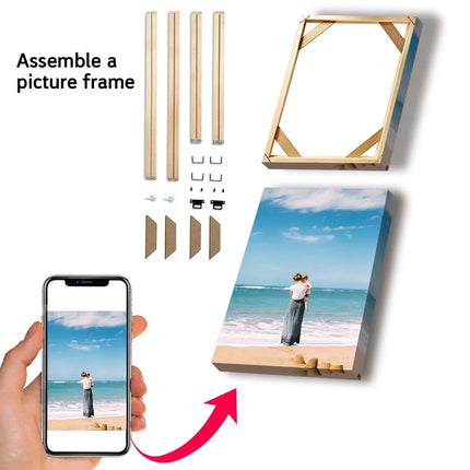 Turn Your Photos Into Canvas Prints, Customize Frames, and Decorate Your Home Walls With Art
