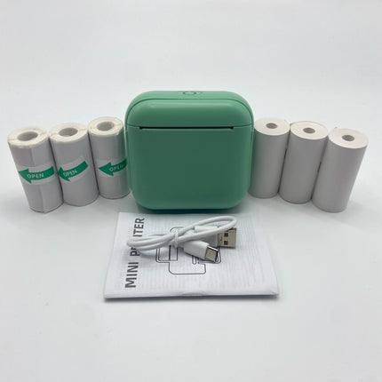 Portable Thermal Printer Instant Printing Compatible with iOS Android for Photos Labels Notes Great Gift