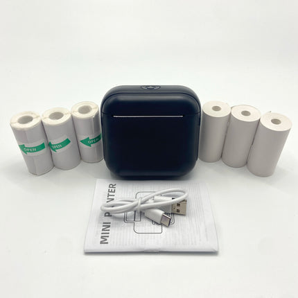 Portable Thermal Printer Instant Printing Compatible with iOS Android for Photos Labels Notes Great Gift