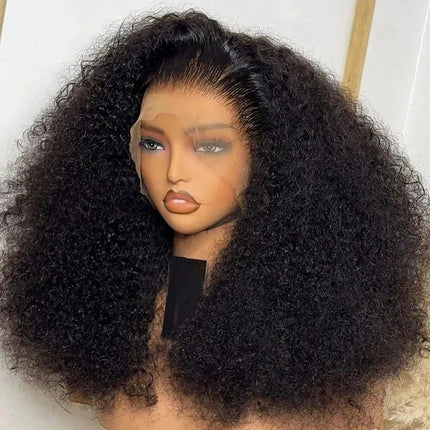 46 Inch Burmese Curly Human Hair Wig 13x4 13x6 HD Lace Frontal 250 Density Pre Plucked Glueless Natural Looking For Black Women