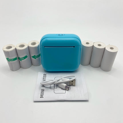 Portable Thermal Printer Instant Printing Compatible with iOS Android for Photos Labels Notes Great Gift