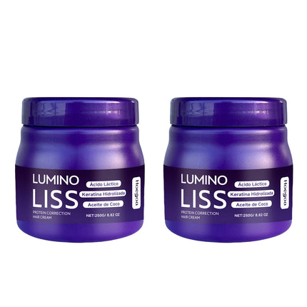 Protein Hair Correcting Cream Long Lasting Smoothing Straightening Treatment Reduces Frizz Heat Protection Easy Application Strengthens Hair Cream