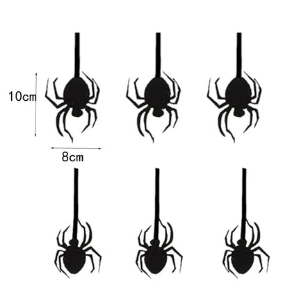 New Halloween Table Runner Spinning Spider Set-Polyester Indoor/Outdoor Halloween Horror Scene Decor Photo Prop Ghost Festival