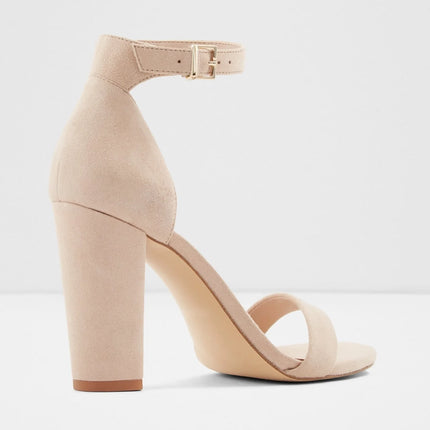 Women Sandals Nude Black Gladiator Summer Office High Heels Shoes Buckle Strap Sandal Pumps Casual Woman Weding Shoes Plus Size
