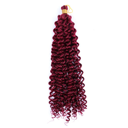 Women's for Ombre Color Synthetic Water Wave Hair Extensions Passion Twists Crochet Braids Hair