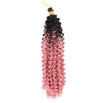 Women's for Ombre Color Synthetic Water Wave Hair Extensions Passion Twists Crochet Braids Hair