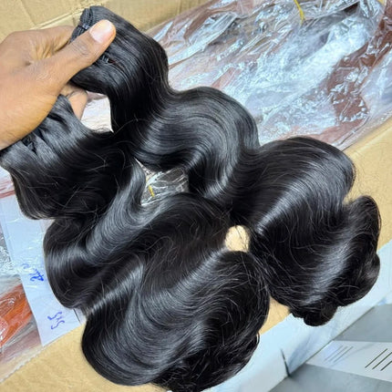 US Ship Cambodian Natural Wavy Raw Hair Double Wefts Raw Burmese Curly Hair Bundles for Black Women Indian Curly Raw Human Hair