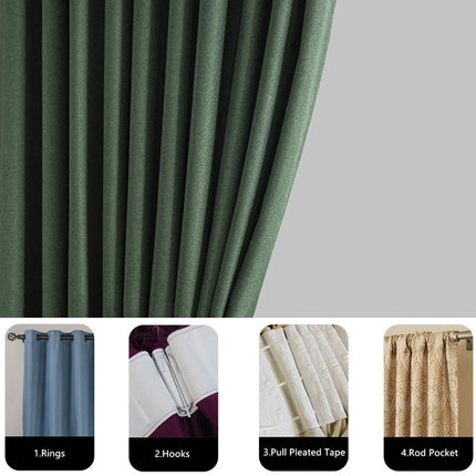 310cm Height Custom Made window 80% blackout curtain thickened cotton linen cutains for living room bedroom luxury curtains