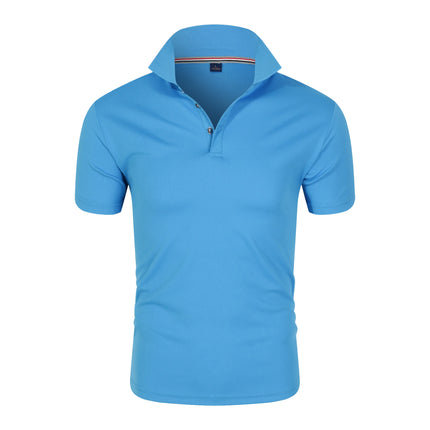 High Quality 2020 New Mens Short Sleeve Polos Shirts Casual-Design Brand Cotton Polos Homme Fashion Summer Sportswear Male Tops