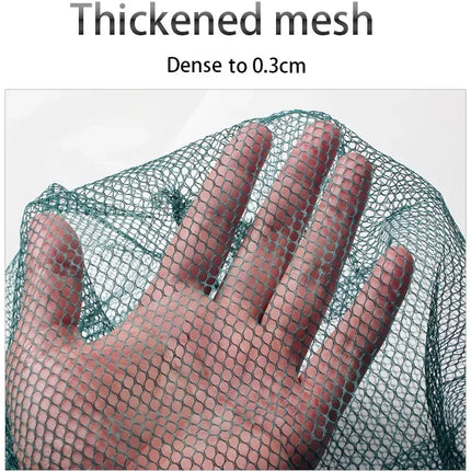 12 Holes Crawfish Trap Crab Fish Trap,Foldable Fishing Bait Trap Cast Net Cage