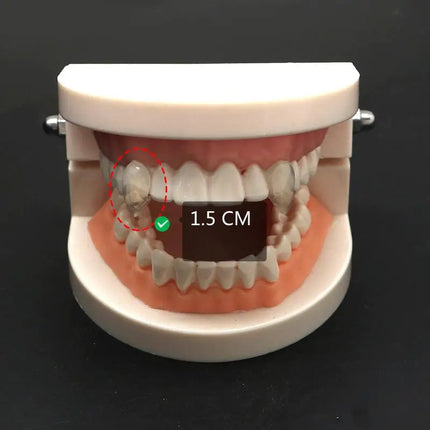 1 Pair Vampire Teeth Fangs Dentures Props Halloween Costume Props False Teeth Solid Glue Denture Adhesive Halloween Party Decor