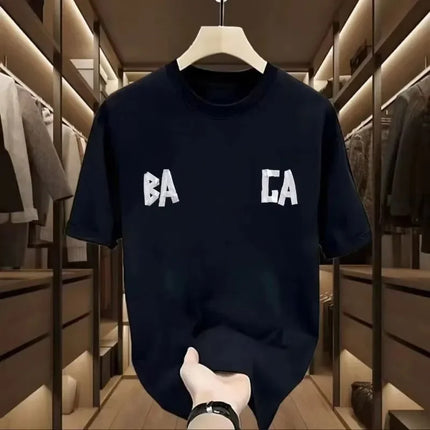 T-shirt Top Luxury Letter-print Shirt Luxury Clothing Hip Hop Street Clothing for Men and Women T-Shirts