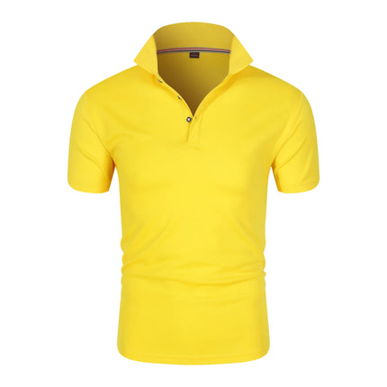 High Quality 2020 New Mens Short Sleeve Polos Shirts Casual-Design Brand Cotton Polos Homme Fashion Summer Sportswear Male Tops