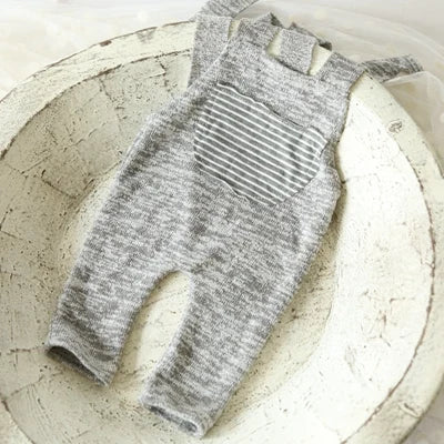 Newborn Photography Props Baby Boy Romper Hat Footed Sleeper Pants Christmas Outfit Photo Shoot Studio Accessories Set