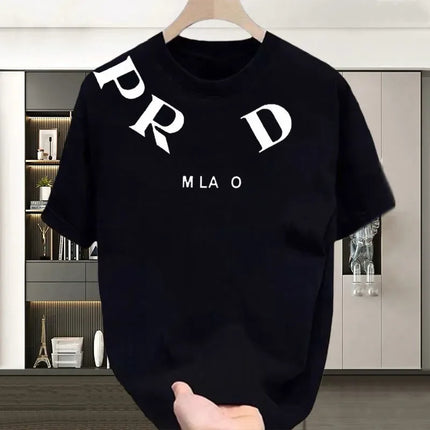 T-shirt Top Luxury Letter-print Shirt Luxury Clothing Hip Hop Street Clothing for Men and Women T-Shirts