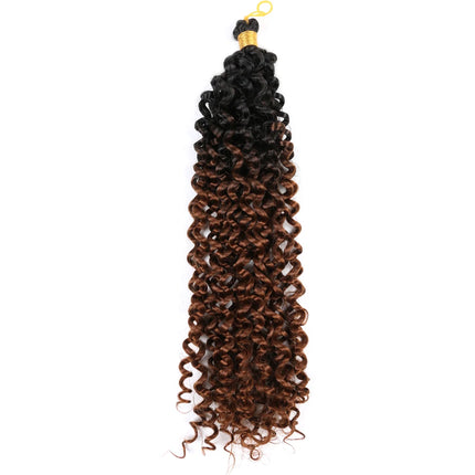 Women's for Ombre Color Synthetic Water Wave Hair Extensions Passion Twists Crochet Braids Hair