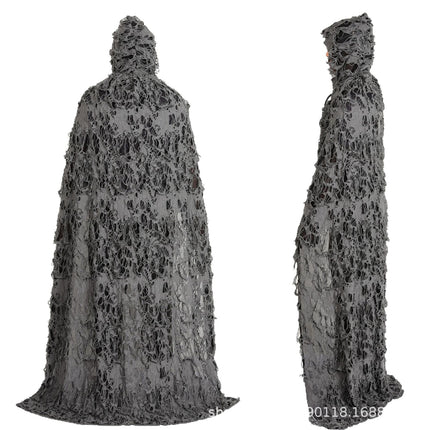 Cross-Border Halloween Cloak for Adults and Children Hooded Cloak Halloween Rag Clothes Party Death Game Dress up