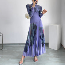 Aliexpress Foreign Trade Suit for Women, Fashionable Two-Piece Set, Spring and Autumn Cross-Border Women's Clothing, Long-Sleeved T-Shirt, Long Skirt