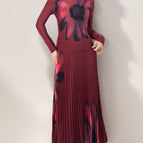 Black / 90cm overskirt T-shirt suit