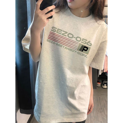 [strict selection] 210G cotton short sleeve T-shirt men's American short sleeve T-shirt women's summer 2024 Guoyou factory wholesale