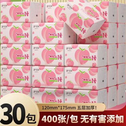18-30 Packs Of Soft Tissue Paper, Affordable Household Napkins, Toilet Paper, Skin Friendly Facial Tissue Paper