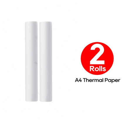 A4 Thermal Paper 21x29.7cm Quick-Dry Glossy & Clear Print Portable Printer Durable Quality Portable Printing Paper Thermal Paper