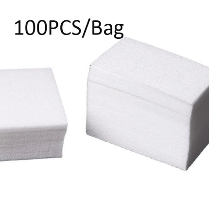 100/200/300PCS Lint Free Nail Wipes, Glue Wipes, Absorbent Soft Non-woven 200pc Lint- Free Cotton Wipes Nail Polish Remover Wipe