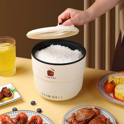 2026 New 1.8L Small Rice Cooker 450W Power Multifunctional Smart Electric Cooking Pot Home Portable Non-stick Hot Pot Soup Pot