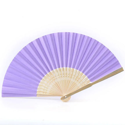 1/3/5/10Pcs Foldable Paper Fan Portable Chinese Bamboo Fan Wedding Gifts For Guest Birthday Party Decoration Kids Painting
