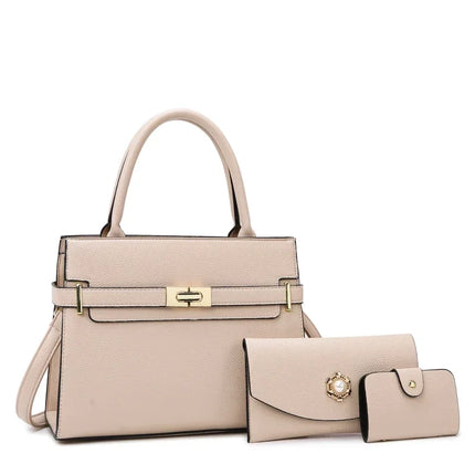 3 Sets Or 1 Big Bag Women's Handbag Large Capacity Bags Luxury Shoulder Crossbody Bags Small Coin Purse Quality Leather Sac Hot