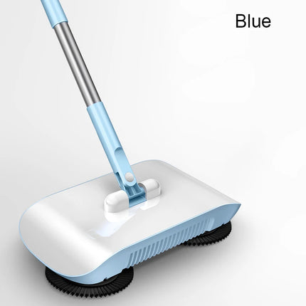 Combination of Broom and Mop Hand Push Type Scoop Household Broom and Dustpan Set Floor Magic Broom Home Cleaning Tools Sweeper