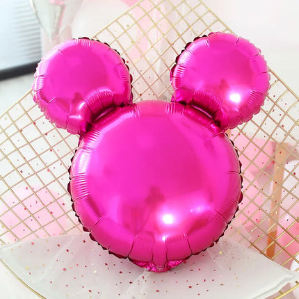 16inch pink blue gold Mickey Head Foil Balloons Children Birthday Party Decoration Supplies Shower Cartoon Balloon