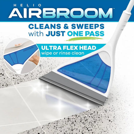 Air Broom, All Surface Lightweight Silicone Broom, Squeegee, Pet Hair Remover, Indoor Cleaning
