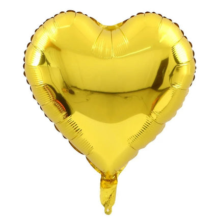 5/10/18 Inch Aluminum Foil Balloons For Weddings Valentine's Day Decorations Heart-shaped Aluminum Foil Wedding Room Decoration