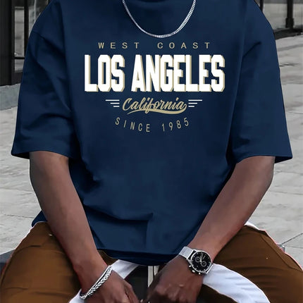 Simple Trendy Letters T Shirts Summer Fashion Streetwear Hip Hop 3D Printed T-shirts Cool Oversized Breathable Mens Clothing