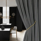 Curtains-4 / W500cmxH250cm 1PC / Grommet Top(Rings)