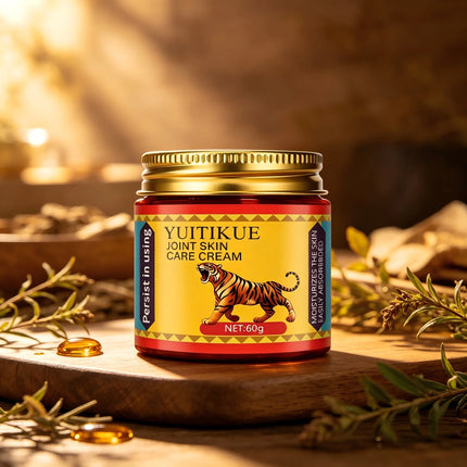 YUITIKUE Joint Skin Care Cream 60g - Multi-Part Massage for Knees, Elbows, Shoulders & Neck, Moisturizes & Relaxes Body & Mind
