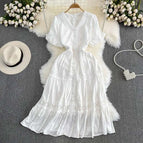 WHITE / L