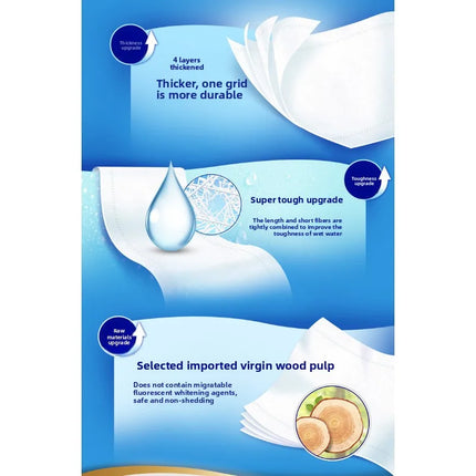 10-30 Rolls Of Vinda Paper, 4 Layers, 140g Per Roll, Blue Household Toilet Paper, Roll Paper, Stock Selection