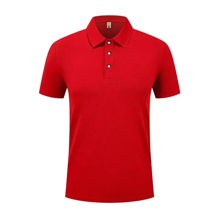 Women's Basic Solid Color Short-Sleeved POLO Shirts Summer Knitted Tops Daily Casual Models Can Be Machine Washed and Dry Clean
