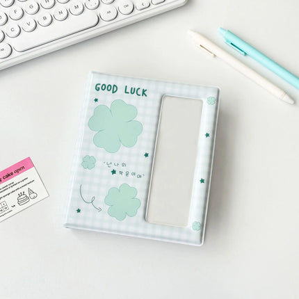 Cartoon Photo Booth Album For 40 Pcs 2x6 Inch Photo Strips Bookmark 20 Pcs 4x6 4R Photo Holder 40 Pages
