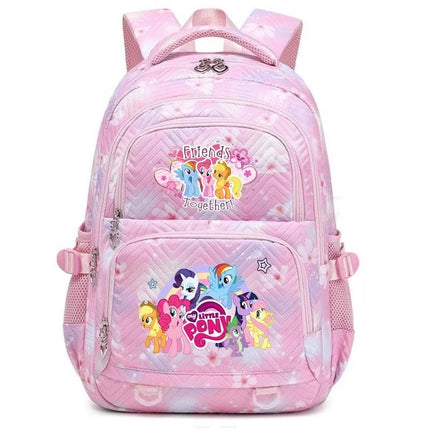 My Little Pony Colorful School Bags Junior/senior High school Oxford cloth backpacks Boys and Girls double-shoulder school bags