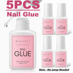 5PCS-Nail Glue 7g