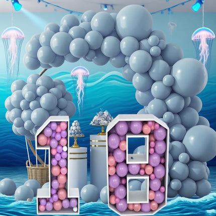 1PC 73cm/28.74inch Marquee Balloon Frame KT Board Numbers 0-9– Large 3D Standee for Birthdays, Anniversaries, Graduations – DIY