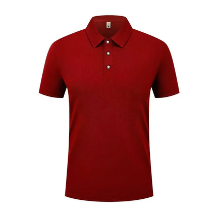 Women's Basic Solid Color Short-Sleeved POLO Shirts Summer Knitted Tops Daily Casual Models Can Be Machine Washed and Dry Clean