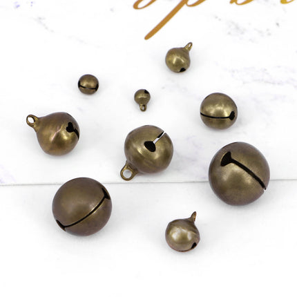 Bronze Bells Small Copper Jingle Bells Loose Beads Hand make Accessories Jewelry Home DIY Christmas Tree Festival Party Tree