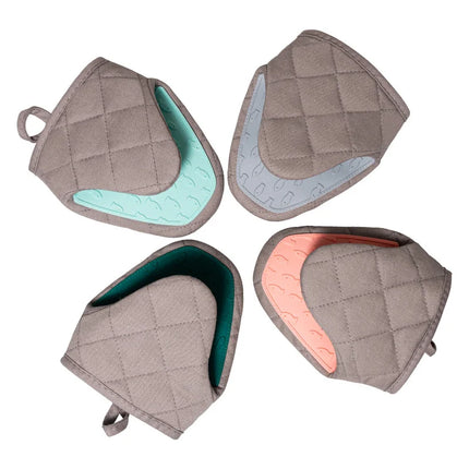 Silicone Anti Scald Gloves Oven Gloves Kitchen Tool Silicone Gloves Fish Shape Tray Dish Bowl Holder Oven Handschoen Hand Clip